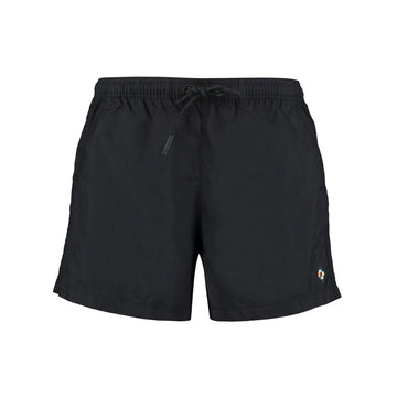 Black Polyamide Short And Mini Shorts