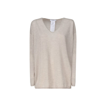 Beige Cashmere Cashmere Sweater