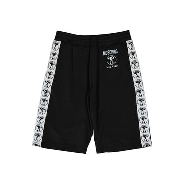 Black Elastane Shorts