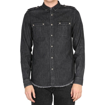 Black Denim Shirt