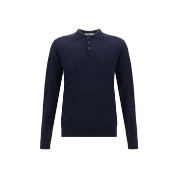 Blue Fleece Wool Shirt