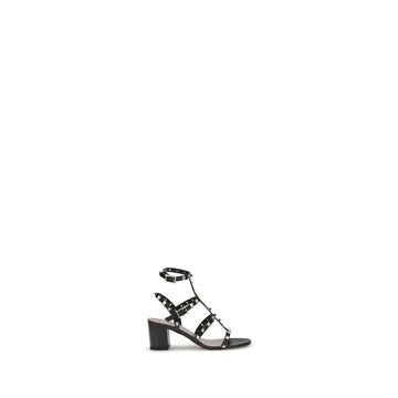 Black Calf Leather Bos Taurus Platform Sandals