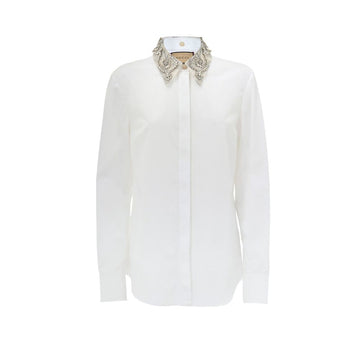 White Cotton Dress Shirt