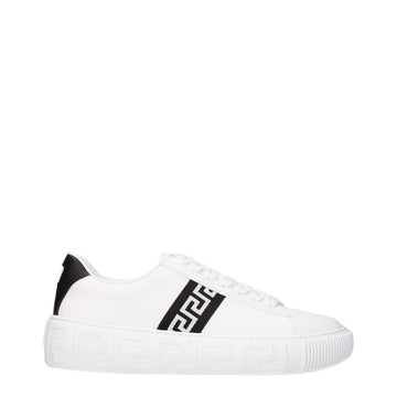 White Leather Sneakers