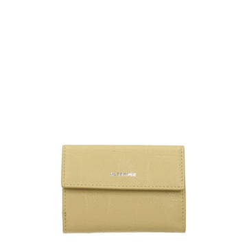 Yellow Leather Wallet