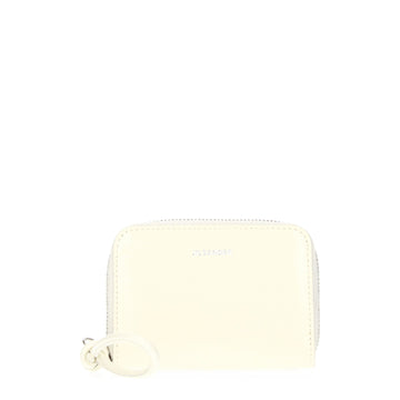 Beige Leather Wallet