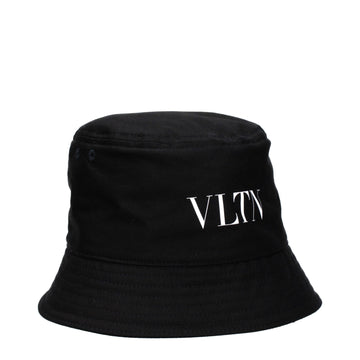 Black Cotton Bucket Hat