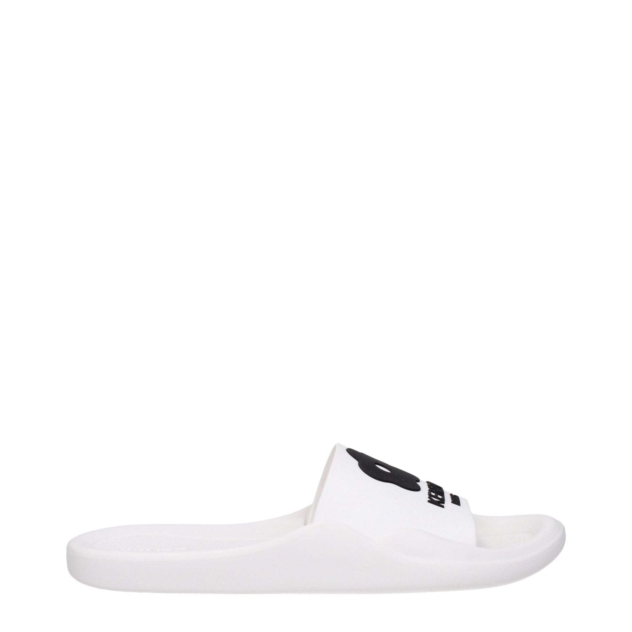 White Cotton Slippers