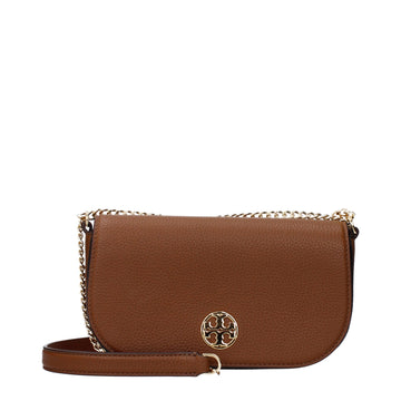 Brown Leather Crossbody Bag