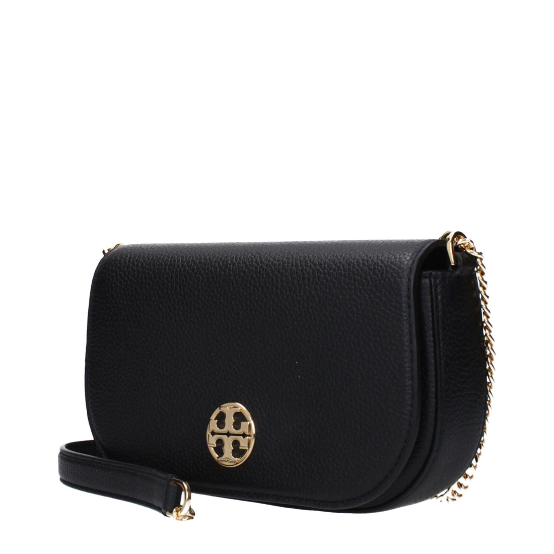 Black Leather Crossbody Bag