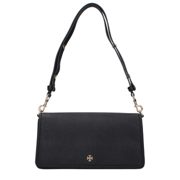 Black Leather Shoulder Bag