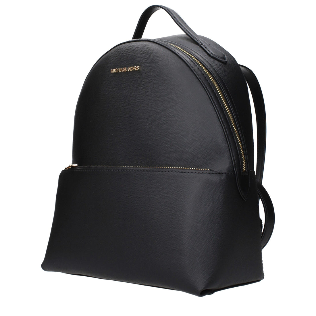Black Leather Backpack