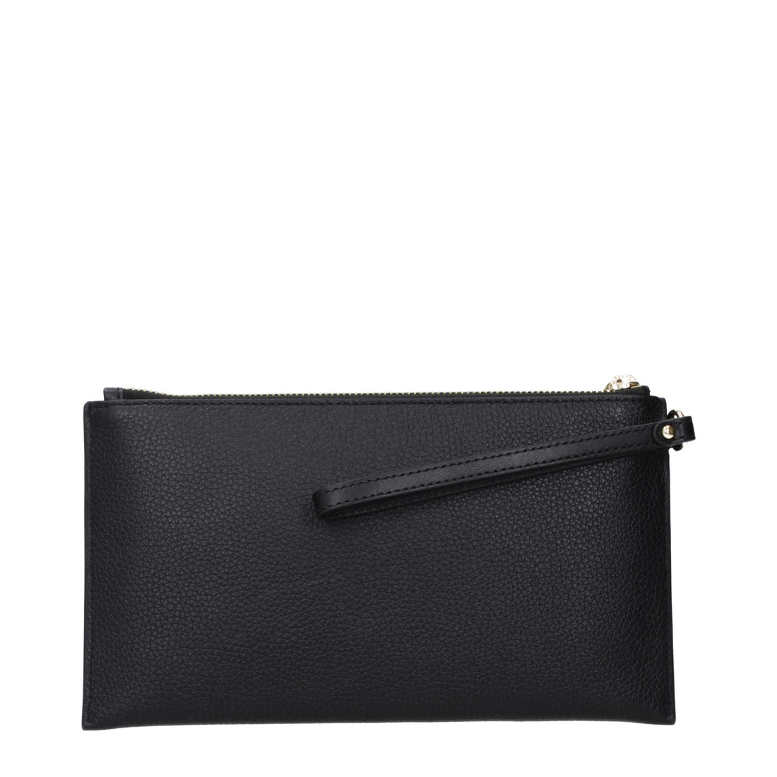 Black Leather Clutch Bag