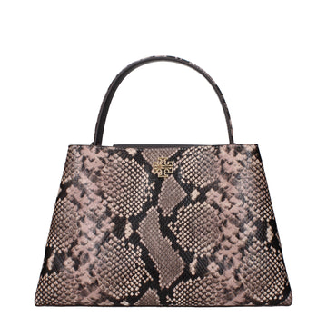 Pink Leather Handbag