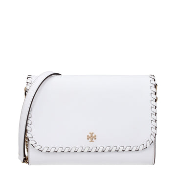 White Leather Clutch Bag