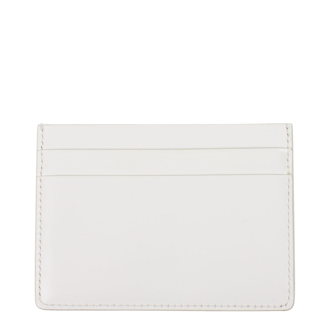 White Leather Cardholder