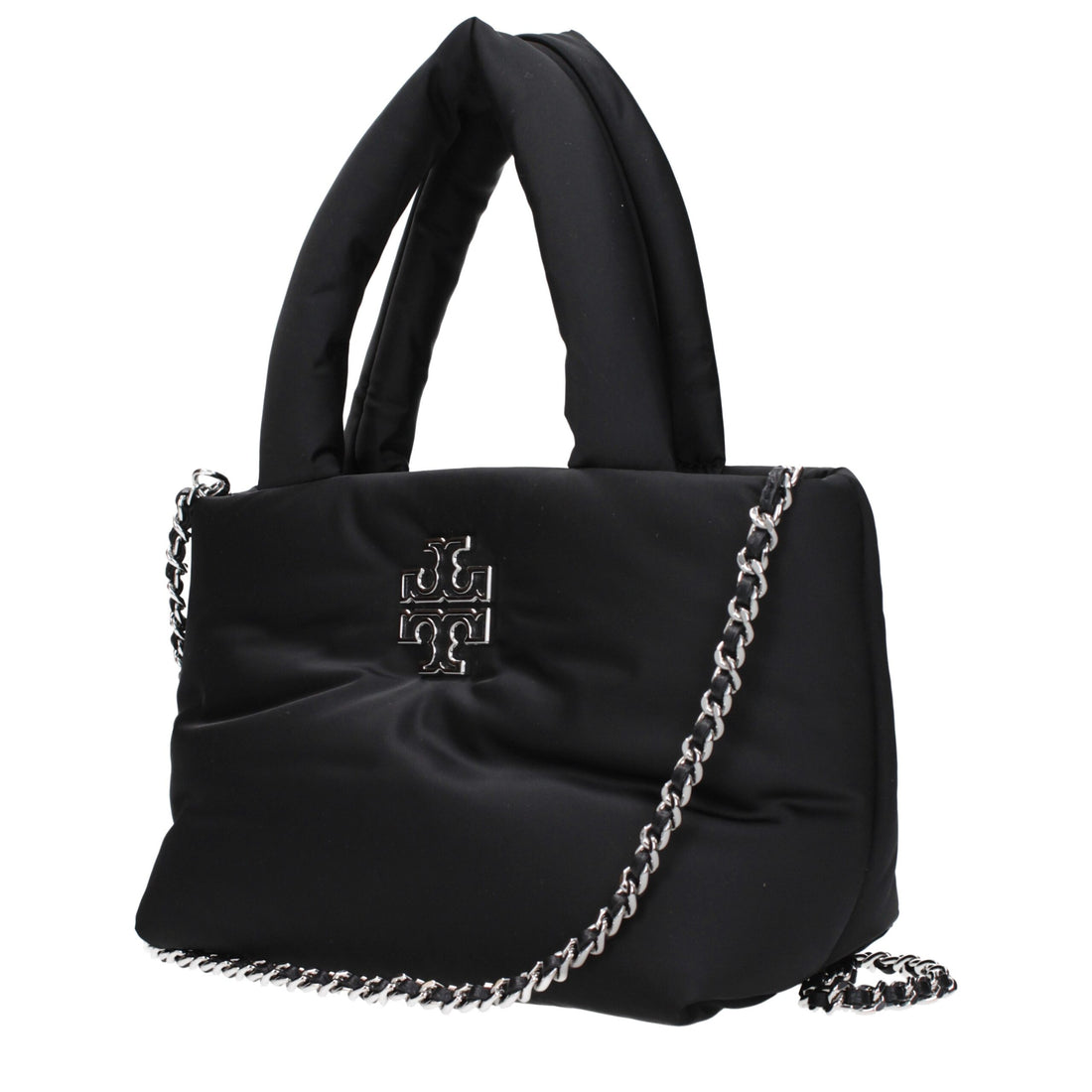 Black Fabric Handbag