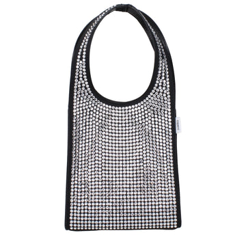 Black Fabric Handbag