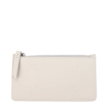 Beige Leather Wallet