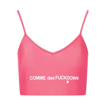 Pink Polyester Women Top