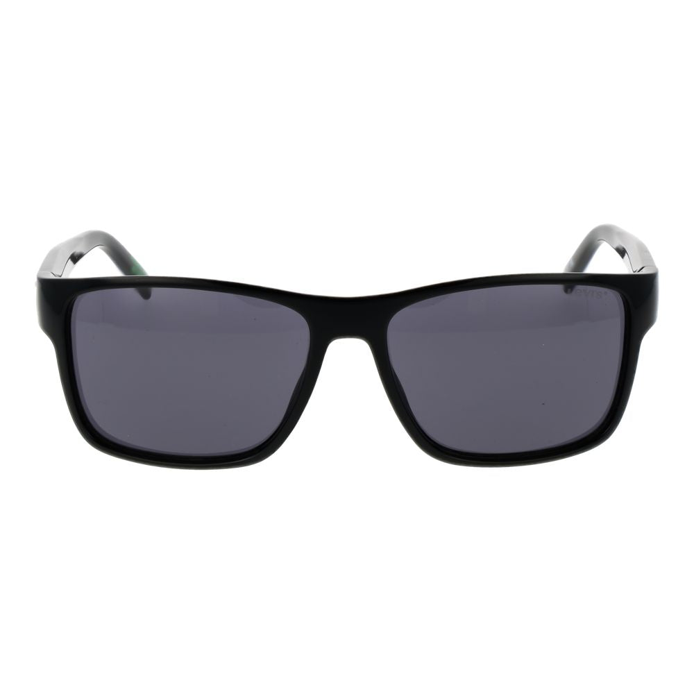 Black Polyamide Sunglasses
