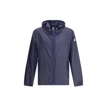 Blue Nylon Shell Jacket