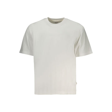 White Cotton Men T-Shirt