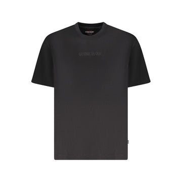 Black Cotton Men Oversize T-Shirt