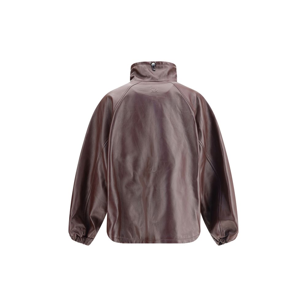 Oversized leather Jacket