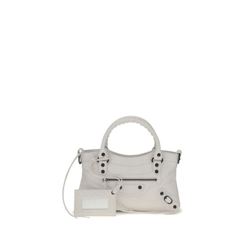White Calf Leather Bos Taurus Handbag