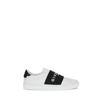 White Calf Leather Bos Taurus Low Top Sneakers