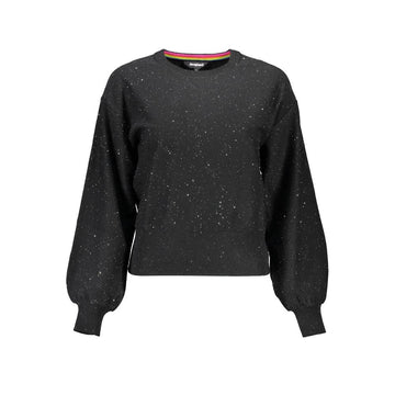 Black Polyester Sweater