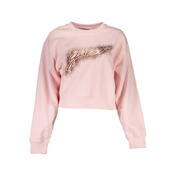 Pink Cotton Men Sweater