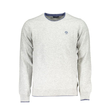 Gray Fabric Sweater