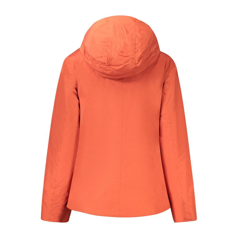 Red Polyamide Jackets & Coat