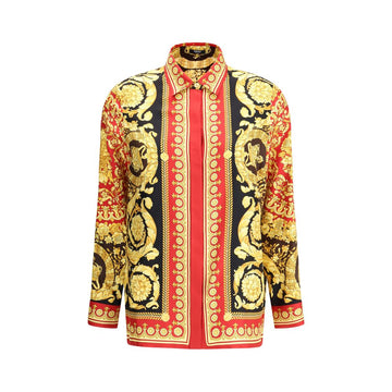 Multicolor Silk Pattern Shirt