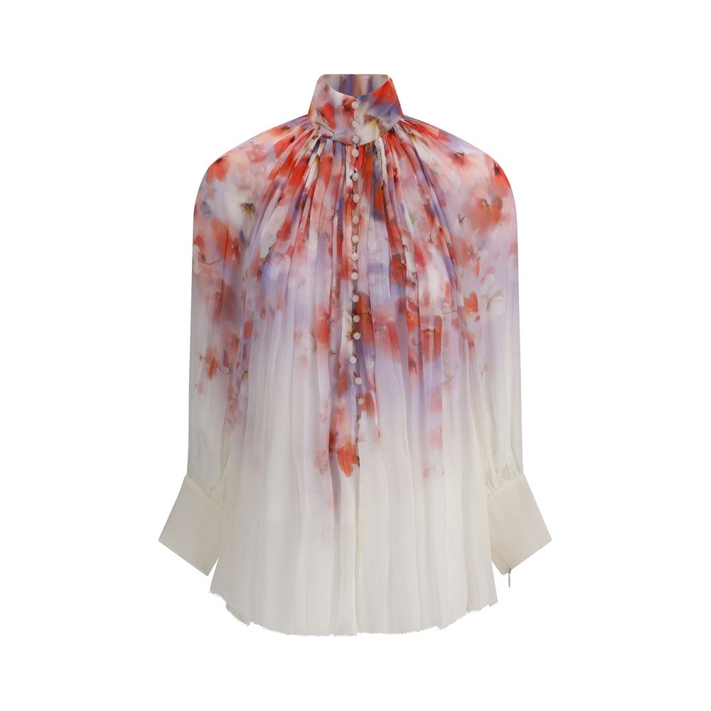 Multicolor Viscose Blouse