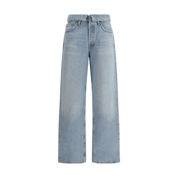 Light Blue Cotton Jeans Denim