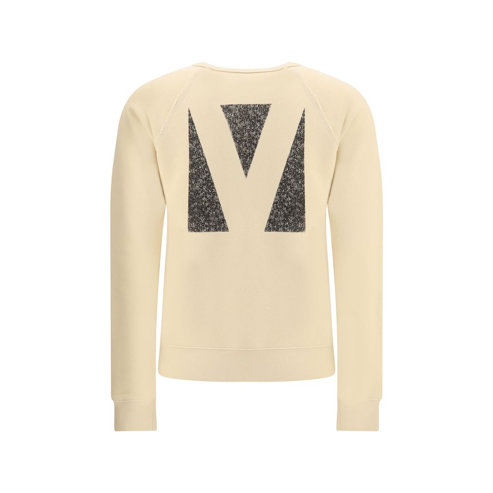 Beige Cotton Sweatshirt