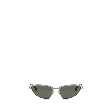 Silver Metal Sunglasses