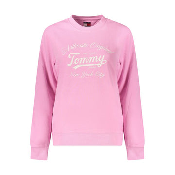 Pink Cotton Women Sweater