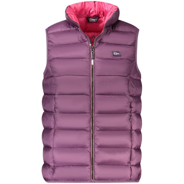 Purple Polyamide Women Jacket