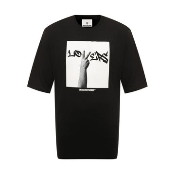 Black Cotton T-Shirt
