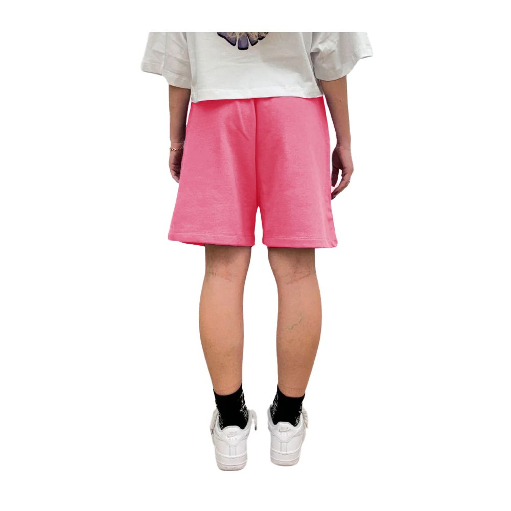 Fuchsia Cotton Short