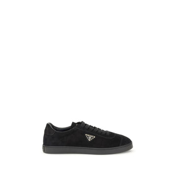 Black Calf Leather Bos Taurus Low Top Sneakers