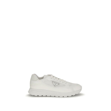 White Rubber Athletic Sneakers