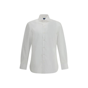 White Cotton Dress Shirt