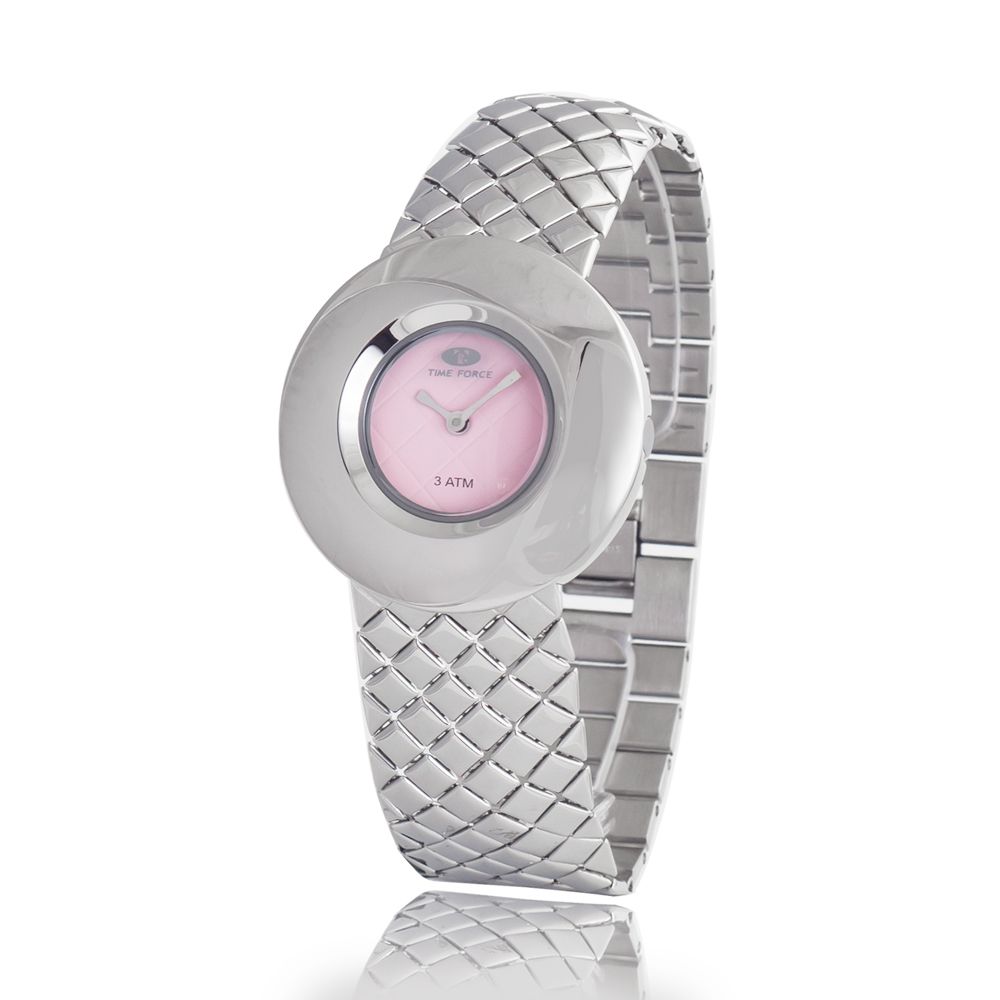 Silver Stainless Steel Dress Watch
