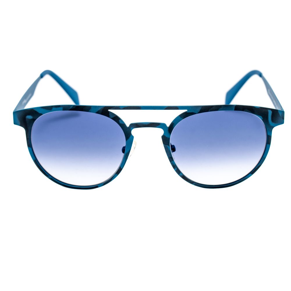 Blue Metal Sunglasses