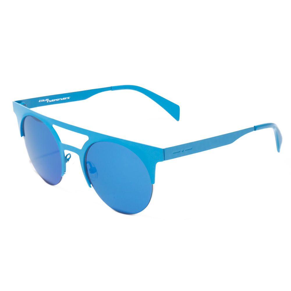 Blue Metal Sunglasses